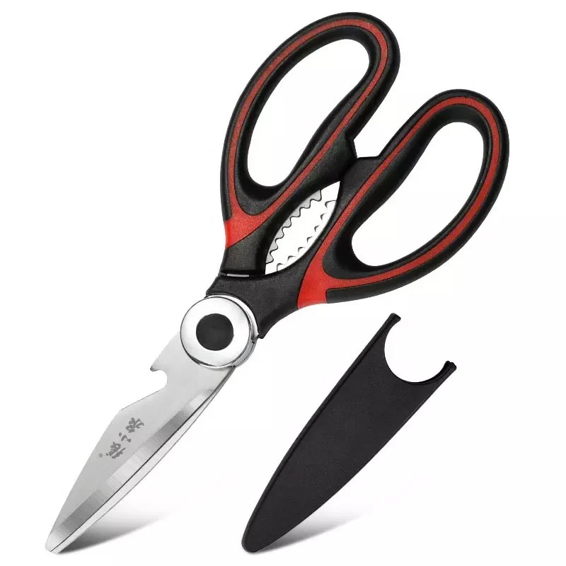8' Cutting Tools Stainless Steel Multi-Function Kitchen General Utility  Scissors - China Utility Scissors, Kitchen Scissors